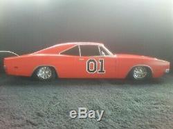 1/10 1969 Dodge Charger General Lee RC Car Dukes Of Hazzard RC Body Traxxas HPI
