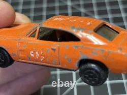 1/16 Tin General Lee Car by Ertl 1981 USA Made Very Rare HEAVY USE BEAT UP