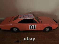 1/16 Tin General Lee Car by Ertl 1981 USA Made Warner Bros Inc. Very Rare