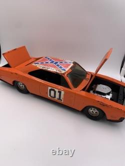 1/16 Tin General Lee Car by Ertl 1981 USA Made Warner Bros Inc. Very Rare