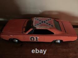 1/16 Tin General Lee Car by Ertl 1981 USA Made Warner Bros Inc. Very Rare
