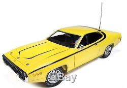 1/18 Autoworld 1971 Plymouth Satellite Daisy Dukes Of Hazzard Awss105 Yellow