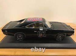 1/18 Dukes of Hazzard General Lee 1969 Dodge Charger R/T Custom in Black Maisto