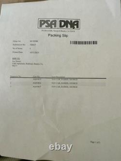 1/18 Dukes of Hazzard General Lee-George Barris Signed-PSA-Diecast Model NIB