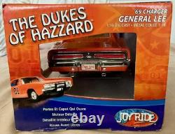1/18 Dukes of Hazzard General Lee-George Barris Signed-PSA-Diecast Model NIB