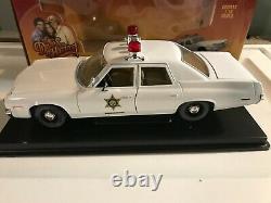 1/18 Ertl RC2 1974 Dodge Monaco Dukes of Hazzard County Police Car TV Show#39406