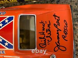 1/18 Joy Ride Dukes Of Hazzard General Lee 1969 Charger 7 Signatures