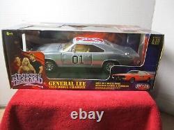 1/18 Joyride Chrome 1969 Dodge Charger R/t General Lee Dukes Of Hazzard