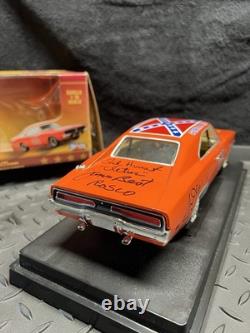 1/18 RC2 Joyride die-cast Dodge Charger General Lee Dukes of Hazard cast signed