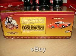 1 18 diecast 1969 Dodge Charger General Lee Dukes of Hazzard White Chase NIB