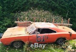 1/18 general Lee Dukes of hazzard Dodge charger barn find Rusty