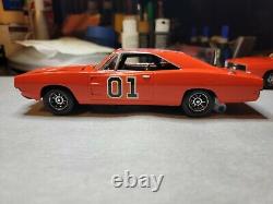 1/24 Scale ERTL Diecast General Lee Dukes Of Hazzard 1969 Dodge Charger Custom