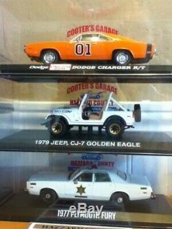 1/43 Dukes of Hazzard General Lee Cooter Uncle Jesse Rosco Boss Hogg Daisy LOT