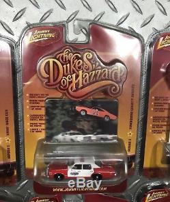 1/64 Johnny Lightning Dukes Of Hazzard Lot