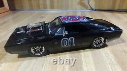 #1 Dukes Of Hazzard'70 Dodge Charger Hemi BlackGeneral Lee DiecastCar, 124, new