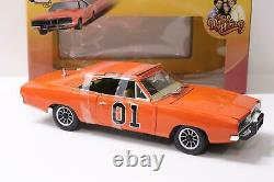 118 Auto World 1969 Dodge Charger General Lee Dukes of Hazzard orange #01