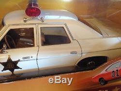 118 Auto World Diecast Dukes of Hazzard Rosco Police Car