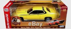 118 Autoworld Filmmodel 1971 Plymouth Satellite Dukes Of Hazzard Daisy Raro