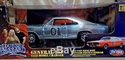 118 DIECAST JOYRIDE RC2 GENERAL LEE CHASE CAR THE DUKES of HAZZARD COUNTY