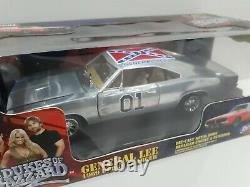 118 Dukes Of Hazzard General Lee Rare Chrome Diecast Movie Car