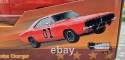118 Dukes of Hazzard General Lee Silver Screen Machine 118 AMM964 Auto World