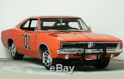 118 ERTL American Muscle DODGE CHARGER R/T Dukes of Hazzard GENERAL LEE Rare