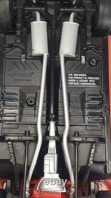 118 Ertl 1969 Dodge Charger Dukes Of Hazzard's General Lee Race Day Version