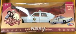 118 Joyride SIGNED Cletus Dukes of Hazzard 1974 Dodge Monaco Police Sheriff Car