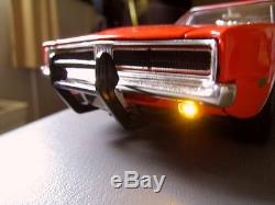 118 general lee diecast car 3mm led custom lights dukes of hazzard