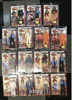 15 Dukes of Hazzard Figures Toy Company 8 Figure Compete Series 1 2 & 3