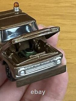 164 Die-Cast Cooter's 1970 Chevy Brown Tow Truck Rare Dukes Of Hazard Limited