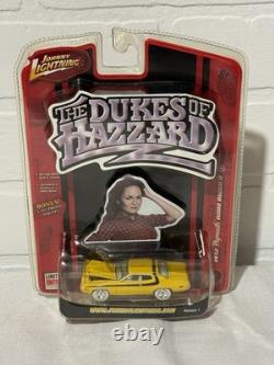 164 Johnny White Lightning 1972 Plymouth Road Runner Dukes of Hazzard FREE SHIP