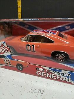1969 Charger Dukes Of Hazard General Lee ERTL American Muscle 118 Scale New