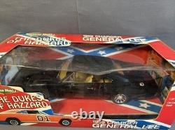 1969 Dodge Charger Black Chase General Lee 1/18 New