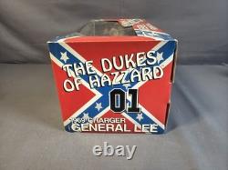 1969 Dodge Charger Black Chase General Lee 1/18 New
