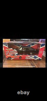 1969 Dodge Charger Black Chase General Lee 1/18 New