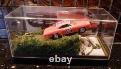 1969 Dodge Charger DUKES OF HAZZARD 164 Custom 1/1 Display FLAG ON ROOF