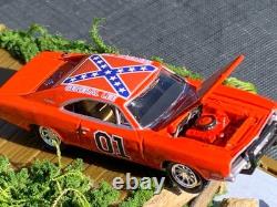 1969 Dodge Charger DUKES OF HAZZARD 164 Custom 1/1 Display FLAG ON ROOF