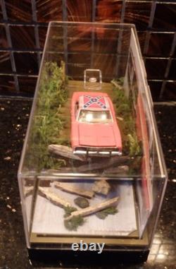 1969 Dodge Charger DUKES OF HAZZARD 164 Custom 1/1 Display FLAG ON ROOF