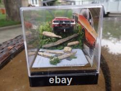 1969 Dodge Charger DUKES OF HAZZARD 164 Custom 1/1 Display FLAG ON ROOF