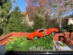 1969 Dodge Charger DUKES OF HAZZARD 164 Custom 1/1 Display FLAG ON ROOF