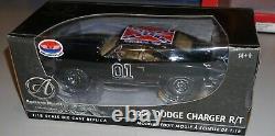 1969 Dodge Charger Dukes Of Hazzard General Lee 1/18 Black American Muscle