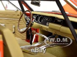 1969 Dodge Charger Dukes Of Hazzard General Lee 1/18 Model Car Autoworld Amm964