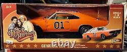 1969 Dodge Charger Dukes Of Hazzard General Lee Orange By Johnny Lightning 1/18