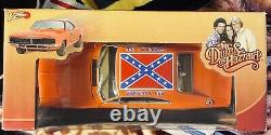 1969 Dodge Charger Dukes Of Hazzard General Lee Orange By Johnny Lightning 1/18