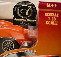 1969 Dodge Charger Dukes of Hazzard General Lee, ERTL AUTHENTICS, 1/18, New