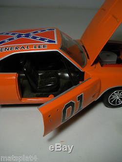 1969 Dodge Charger General Lee #01 Dukes of Hazzard 118 Die Cast Car Ertl Rebel