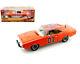 1969 Dodge Charger General Lee Dukes Of Hazzard 1/18 Scale By Auto World Amm964