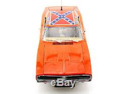 1969 Dodge Charger General Lee Dukes Of Hazzard 1/18 Scale By Auto World AMM964