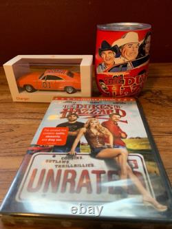 1969 Dodge Charger General Lee Orange 1/43 By Norev With Tumbler & DVD